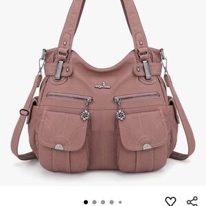 Angel Kiss Rose Mauve Shoulder Bag for Women